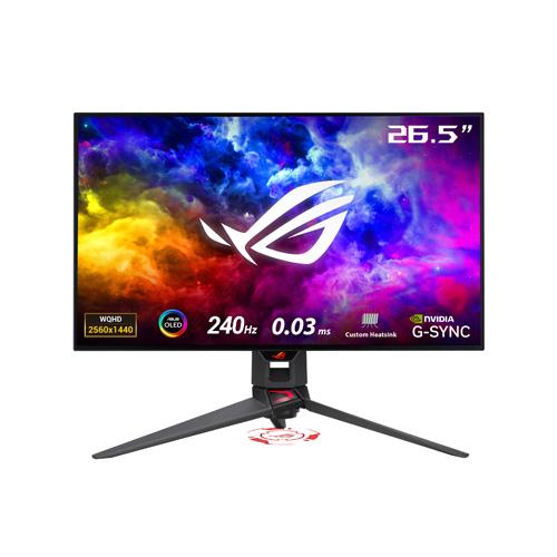 Asus ROG Swift OLED gaming monitors with ROG Desktop store in chennai, hyderabad Asus ROG Swift OLED gaming monitors with ROG Desktop price Chennai