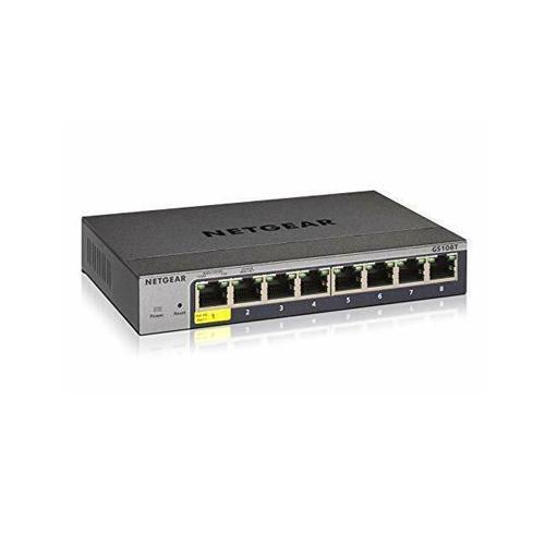 Netgear GS108T Smart Managed Plus Switch price in hyderabad, telangana, nellore, vizag, bangalore